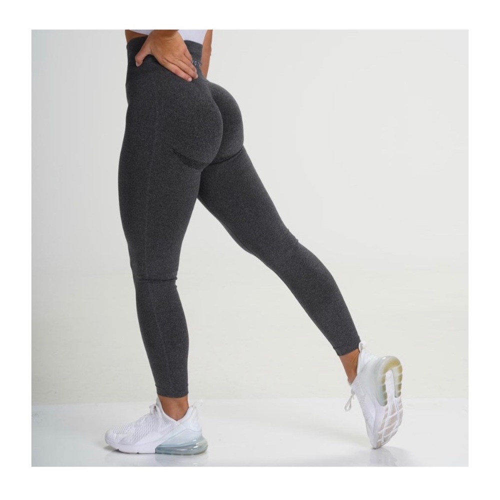 NVGTN black speckled seamless contour leggings
